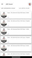 JEE Exam (Quiz, Papers) captura de pantalla 3