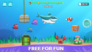برنامه‌نما Fish Journey Draw to Escape عکس از صفحه