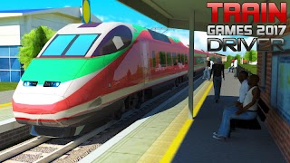 Train Games 2017 Train Driver الملصق