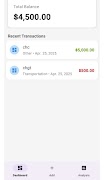 Budget Tracker app скриншот 2