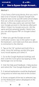 Bypass Google Account Guide screenshot 1