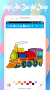 Train Coloring Book poster