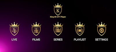 King 4k OTT Player for Mobile screenshot 1