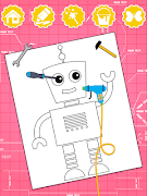 Robots Coloring Pages Screenshot 2