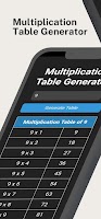 Multiplication Table Generator screenshot 5