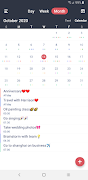 برنامه‌نما Tiny Calendar: Planner & Tasks عکس از صفحه