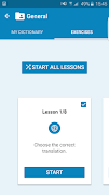 Entrenador de vocabulario captura de pantalla 2