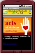 Random Act of Kindness plakat
