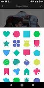 Sticky Shapes: Sticker Maker captura de pantalla 2