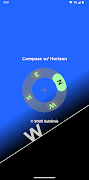 5 Schermata 3D Compass w/ Horizon