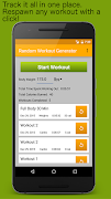 Random Workout Generator Pro ảnh chụp màn hình 6