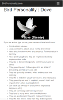 برنامه‌نما Bird Personality عکس از صفحه