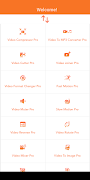 برنامه‌نما Video editor عکس از صفحه
