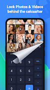 Calculator Lock App Hide Photo captura de pantalla 1