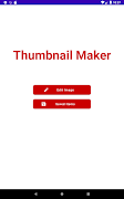 برنامه‌نما Thumbneil Maker, Banner Maker عکس از صفحه