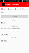 Binary Hex Converter โปสเตอร์