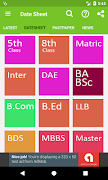 برنامهنما Exam Date Sheets 2021 عکس از صفحه