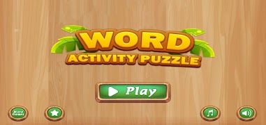 Word Activity Puzzle-poster