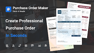 Purchase Order Maker: Quick PO ポスター