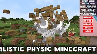 Realistic Physics Minecraft PE 스크린샷 1