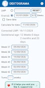 Dextograma (Gestogram) screenshot 2