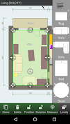 برنامهنما Floor Plan Creator عکس از صفحه