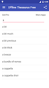 Offline Thesaurus Dictionary screenshot 1