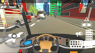 Racing in Bus syot layar 3