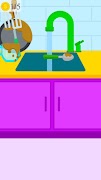 kitchen cleaning game 海報