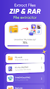 Zip & Unzip Extractor penulis hantaran