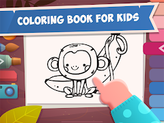 Сoloring Book for Kids with Ko syot layar 4