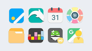 Flat Evo - Icon Pack 截圖 4