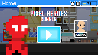 Pixel Heroes Runner পোস্টার