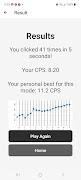 CPS Test Pro- Click Speed Test স্ক্রিনশট 4
