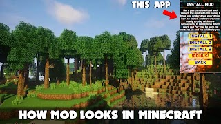 Dynamic Trees Mod Minecraft PE पोस्टर
