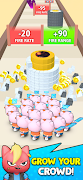 Cat Runner 3D: Crowd Up syot layar 7