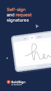 BoldSign: Sign Docs & Request poster