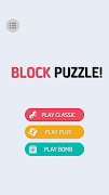 Block Crush Puzzle Plakat