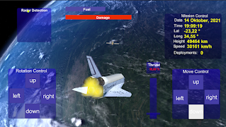 Space Shuttle 3D Simulation โปสเตอร์