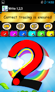 برنامه‌نما Write 123 - Learn Kids Numbers عکس از صفحه