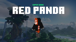 Panda and Friend Skin Mod MCPE постер