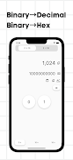 calculadora binária/Conversor imagem de tela 2