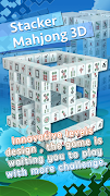 Stacker Mahjong 3D スクリーンショット 1