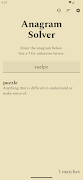 Anagram Solver تصوير الشاشة 4