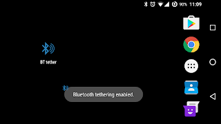 Bluetooth Tether screenshot 1