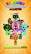 Sprunki Transformer Monster Plakat