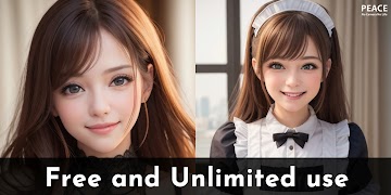 برنامه‌نما AI Image Creator عکس از صفحه