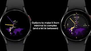 برنامه‌نما Timezone Watch Face عکس از صفحه