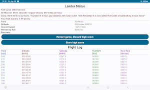 Lunar Lander screenshot 2