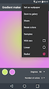 Gradient maker - create gradie скриншот 7
